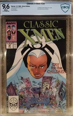 Buy X-Men Classic Classic X-Men #28 CBCS 9.6 Wp  1988 Marvel • 52.04£