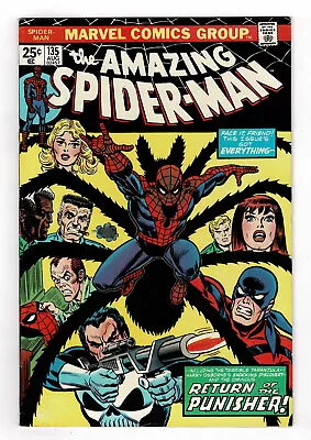 Buy Amazing Spider-Man 135   3rd Punisher • 40.02£