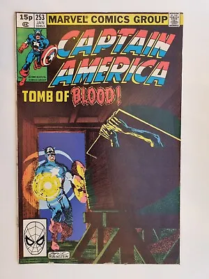 Buy Captain America Tomb Of Blood #253 Jan 1981 Vol 1 Marvel Comics • 30£