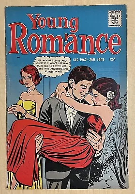Buy Young Romance #121 Vol 16 #1 VG/F 5.0  Prize Comics 1962 • 59.96£