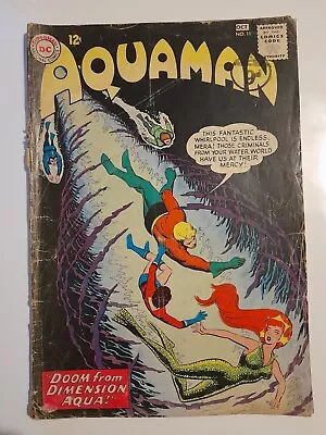 Buy Aquaman #11 Oct 1963 Good- 1.8 1st Appearance Of Mera, Queen Of Atlantis • 99.99£