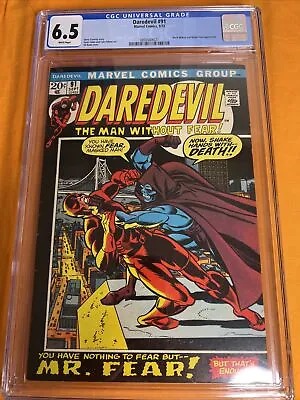 Buy Daredevil #91 Gil Kane Cover Marvel Comics 1972 CGC 6.5 Black Widow • 32.51£