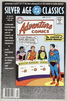 Buy Silver Age Classics Reprint Of Adventure Comics #247 1ST Legion VG • 2.40£