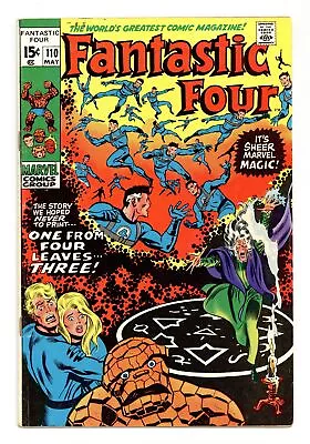 Buy Fantastic Four #110 VG 4.0 1971 • 23.72£