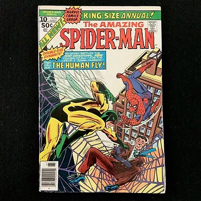 Buy Amazing Spider-Man Annual #10 / Origin Human Fly / Richard Deacon (Marvel, 1976) • 10.27£