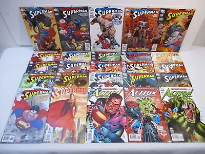 Buy Superman 654 - 675 & More - Kurt Busiek & Carlos Pacheco Lot - DC Comics 2006 • 34.36£