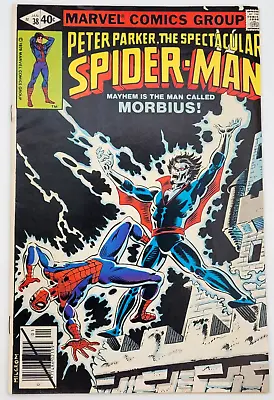 Buy The Spectacular Spider-man #38 (1980)  / Vf+ / Morbius App • 11.79£