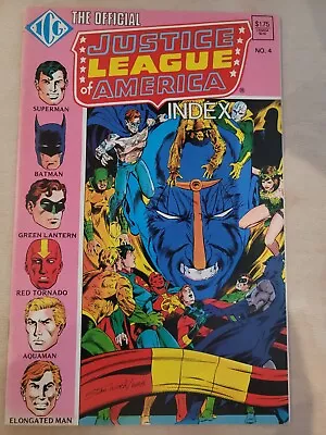 Buy Justice League Of America Index #4 - DC Comics - 1972 • 3£