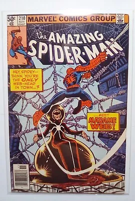 Buy Marvel Comics-The Amazing Spider-Man #210🔑 First App. Madame Web  • 51.39£