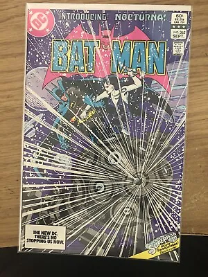 Buy Batman  363 DC Comics September 1983. 1st Appearance Nocturna. Exc Cdn • 12£