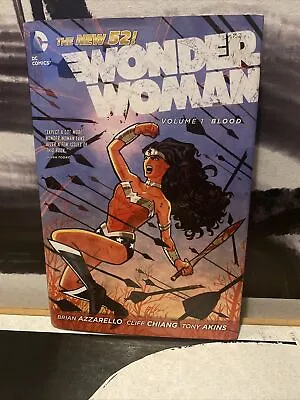 Buy Dc: Wonder Woman: (new 52) Volume 1: Blood Hardcover Azzarello/chiang • 8.99£