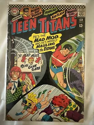 Buy Teen Titans #7 - 1st Appearance Of Mad Mod (DC, 1967) VG • 7.99£