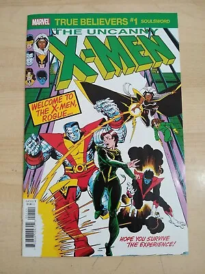 Buy Uncanny X-men #171 Reprint Marvel Comics True Believers #1 Soulsword Rogue • 2.36£