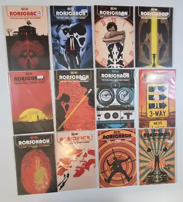 Buy Rorschach Issues 1 To 12 Watchmen DC Comics Black Label Tom King Jorge Fornes • 60£