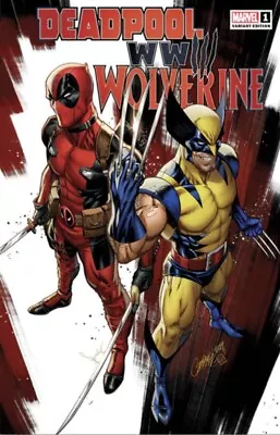Buy Deadpool Wolverine Wwiii #1 J Scott Campbell Seige Variant Ltd 3000 Presale 5/1 • 47.43£