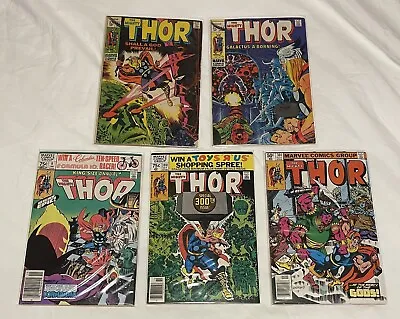 Buy 5 Vintage Thor Comics! • 32.02£