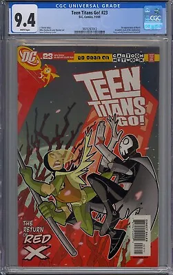 Buy Teen Titans Go! #23 Cgc 9.4 1st Red X • 337.03£