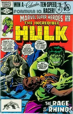 Buy Marvel Super-Heroes #105 (Incredible Hulk Reprints #157, Last Ish) (USA,1982) • 6£