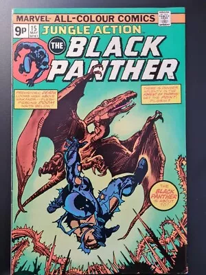 Buy Jungle Action Featuring The Black Panther #15 1975 Marvel Comics Pence Variant • 7.95£
