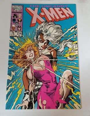 Buy Marvel Comics Uncanny X-Men No 214 Marvel 25th Anniversary  • 6.20£