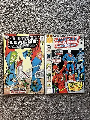 Buy Justice League Of America 18 1963 DC Gardner Fox. AND #89! 2 Comic Lot! • 19.71£
