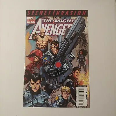 Buy Mighty Avengers #13 (2008) 2nd Print Variant 1st App Secret Warriors VF+/NM- HTF • 43.48£