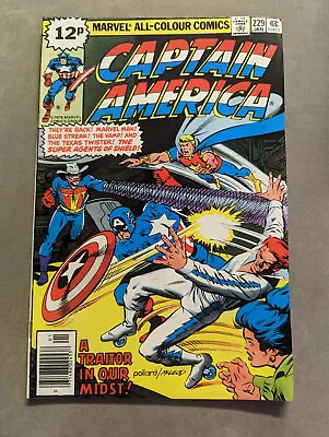 Buy Captain America #229, Marvel Comics, 1979, FREE UK POSTAGE • 6.99£