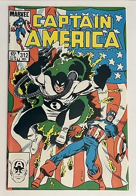 Buy Captain America #312 1st App Of Flag Smasher Karl Morgenthau NM- 1985 Marvel • 19.99£