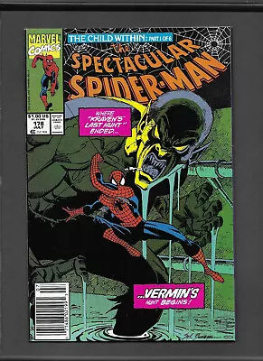 Buy Spectacular Spider-Man #178 | 1st Ashley Kafka | Newsstand Copy | Very Fine+ 8.5 • 10.24£