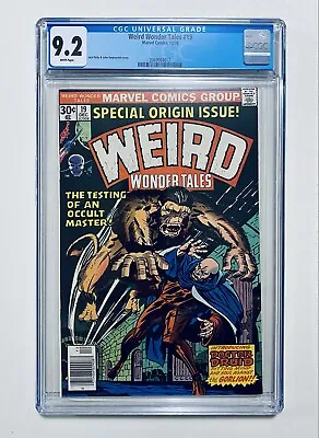 Buy WEIRD WONDER TALES #19 (1976) 1st App GROOT, From TALES TO ASTONISH #13, CGC 9.2 • 138.24£
