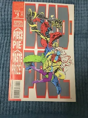 Buy Deadpool: The Circle Chase #4 1st Solo Series! (Marvel, 1993) • 11.99£