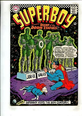 Buy Superboy #136 (6.5) Superboy Visits The 50th Century!! 1967 • 15.80£