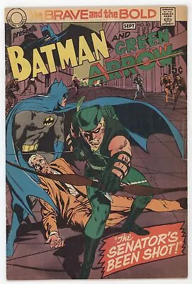 Buy Brave And The Bold 85 DC 1969 FN Batman New Costume Green Arrow Neal Adams • 65.07£