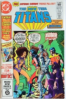 Buy The New Teen Titans #16 (1981) Vintage Key Comic, 1st Appearance Of Capt. Carrot • 22.52£