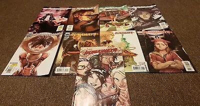 Buy Runaways #19-26 & Saga #1 Marvel Comics Bundle • 4.50£