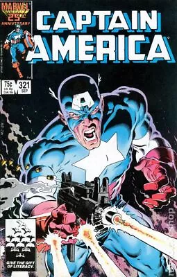 Buy Captain America #321 FN+ 6.5 1986 Stock Image • 6.40£