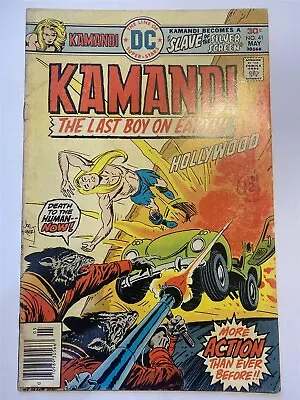 Buy KAMANDI #41 Jack Kirby - DC Comics 1976 FN- • 1.99£