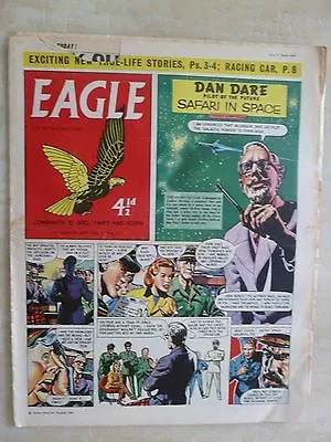 Buy Eagle Comic Vol 10 No 12: Dan Dare THE COOPER MONACO SPORT -21st March 1959 • 14.99£