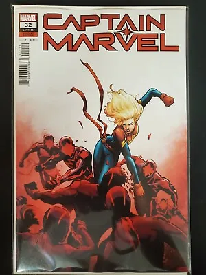 Buy Captain Marvel #32 Garbett Variant Marvel 2021 NM Comics Book • 2.49£