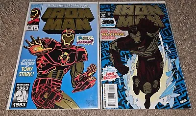 Buy Iron Man #290 #300 Gold Foil 30th Anniversary Return Of Tony Stark New Armor  • 9.45£