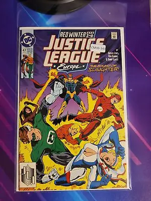 Buy Justice League Europe #47 High Grade 1st App Dc Comic Book Cm30-143 • 6.39£