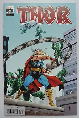 Buy Thor #21 - 1st Printing - Homage Variant Marvel Comics  March  2022 NM- 9.2 • 6.99£
