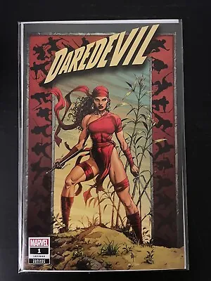 Buy Daredevil #1 - Gary Frank ELEKTRA Variant Cover Art - ComicTom101 MMC Exclusive • 6.32£