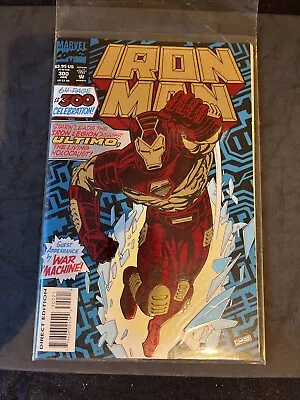 Buy IRON MAN # 300, Jan. 1994, Enhanced Foil Cover, Very Fine Condition • 11.86£