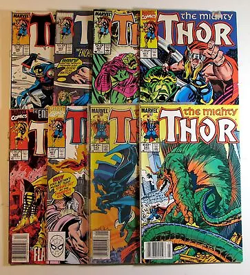 Buy Thor Lot Of 8 #341,343,396,403,405,417,425,427 Marvel (1984) Comic Books • 19.71£