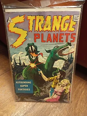 Buy Strange Planets Comic U.S.A Vintage Rare No.1 In Protective Sleeve • 37.99£