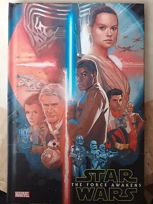 Buy Star Wars The Force Awakens Movie Adaptation Marvel Comics Hardback 1st Print  • 20£