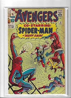 Buy Avengers # 11 Fine  [Spider-Man X-Over] • 275£