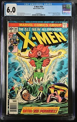 Buy Marvel X-Men #101 CGC 6.0 WHITE PAGES! 1st Appearance Of Phoenix! Claremont! • 385.77£