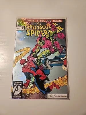Buy Spectacular Spider-man #200 Marvel Comics 1993 Foil Green Goblin  • 15.98£